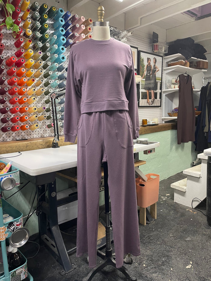 Abbi Lounge Pants in Smokey Lavender