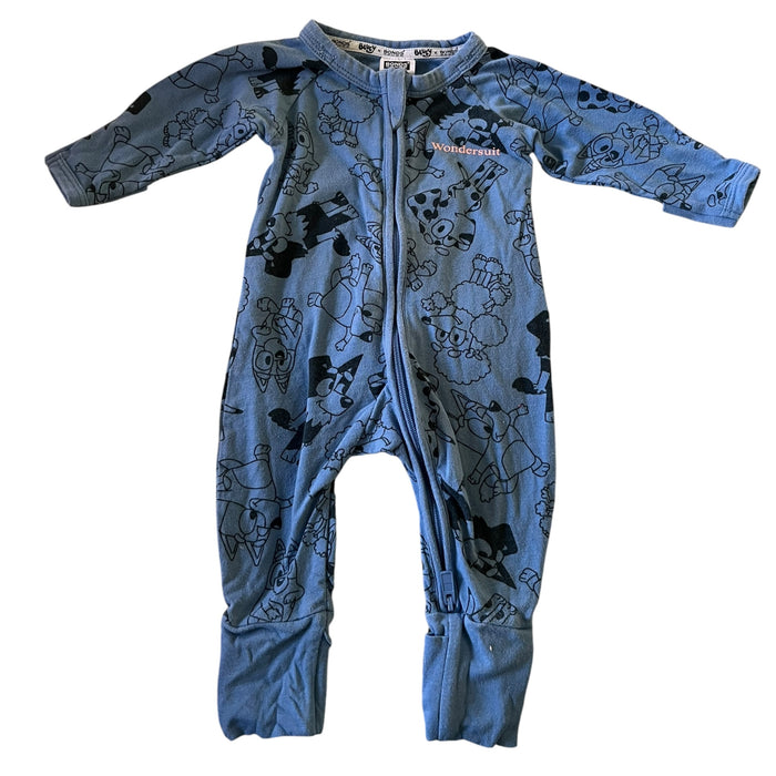 Bonds wondersuit bluey size newborn