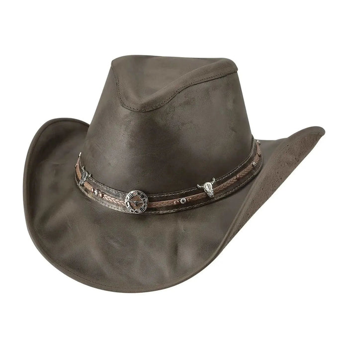 Bullhide Blazing A Trail - Leather Cowboy Hat (closeout) - Hatcountry