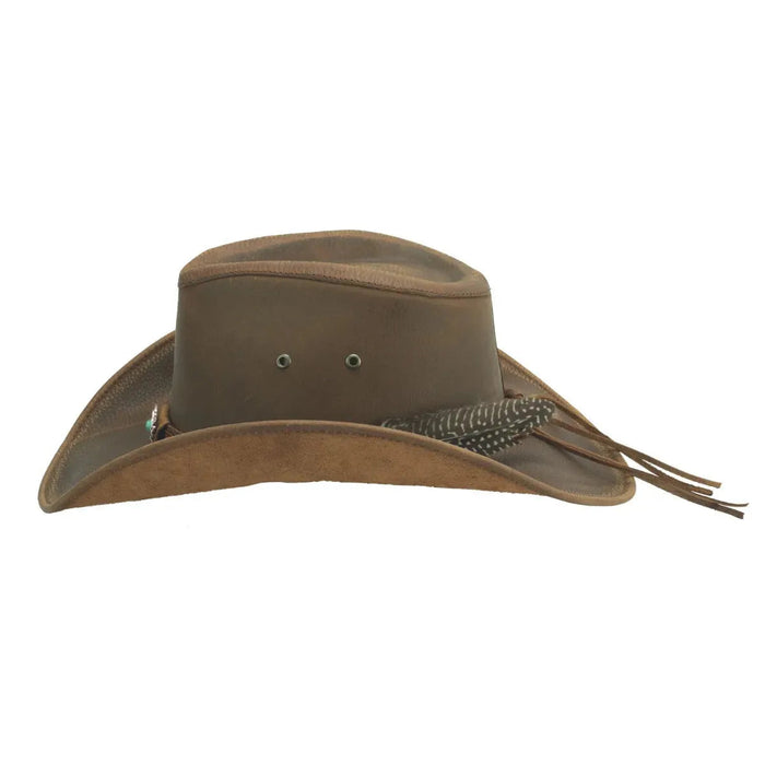 Bullhide Roswell - Leather Outback Hat - Hatcountry