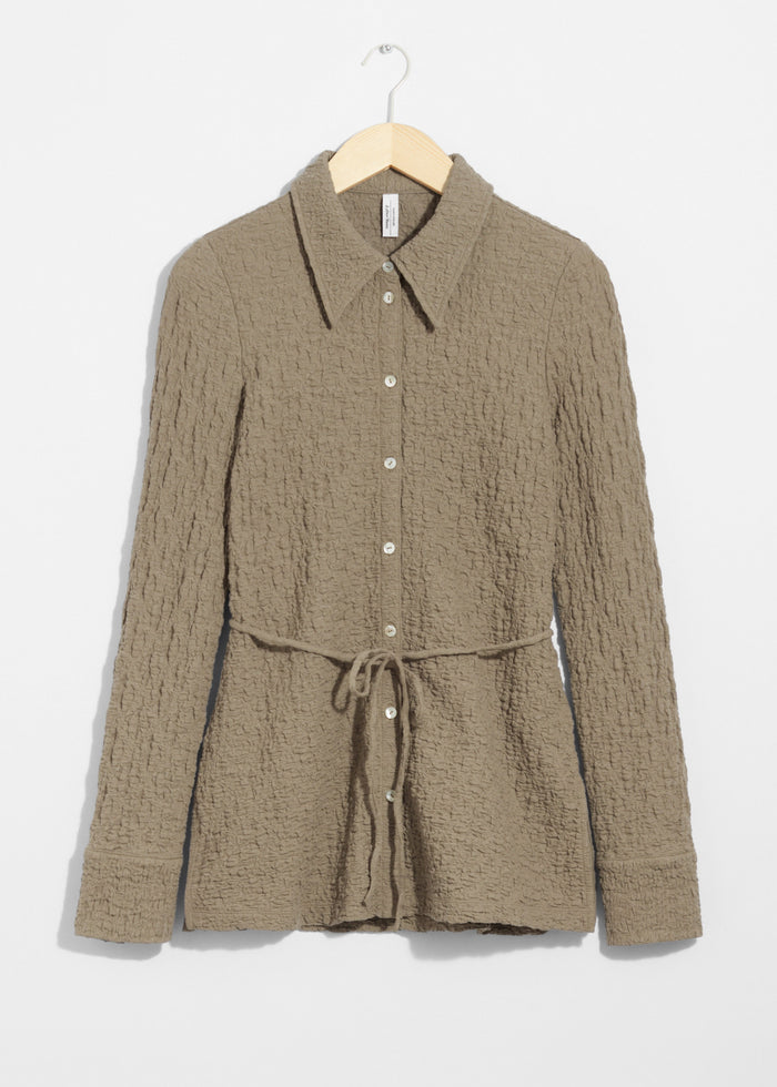 & Other Stories - Carima Shirt - Beige -