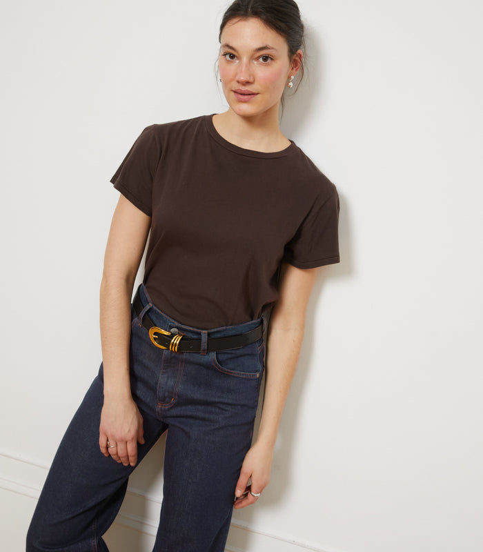 Loup - Carmen Wide Leg Jeans - Dark Indigo -