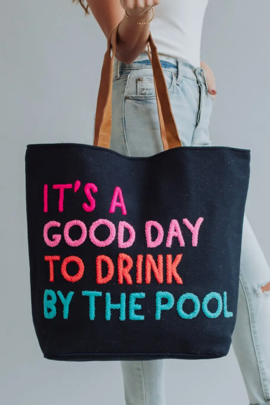 Drink By The Pool Tote