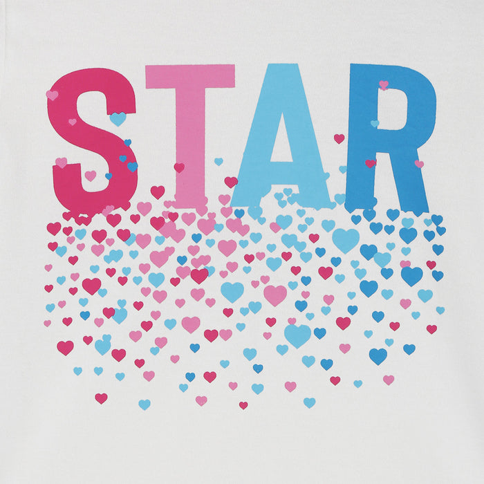 Girls Printed Cotton T-Shirt
