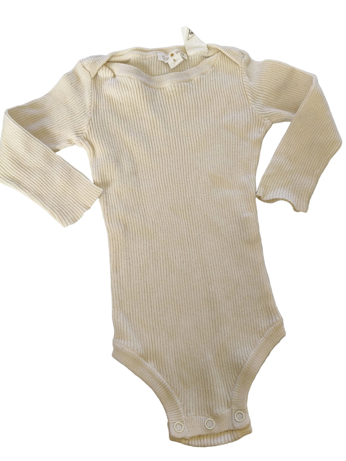 Grown knit cream 6-12m