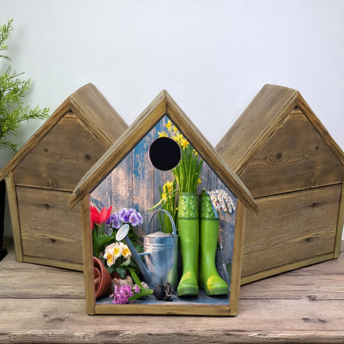 Handcrafted Reclaimed Wood Birdhouse
