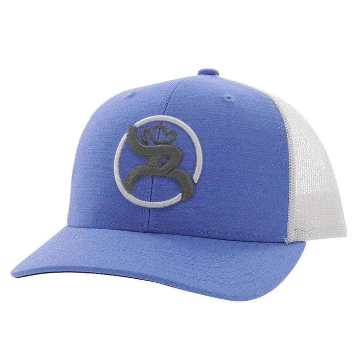 HOOey Roughy Strap (Blue/White) - Trucker Cap - Hatcountry