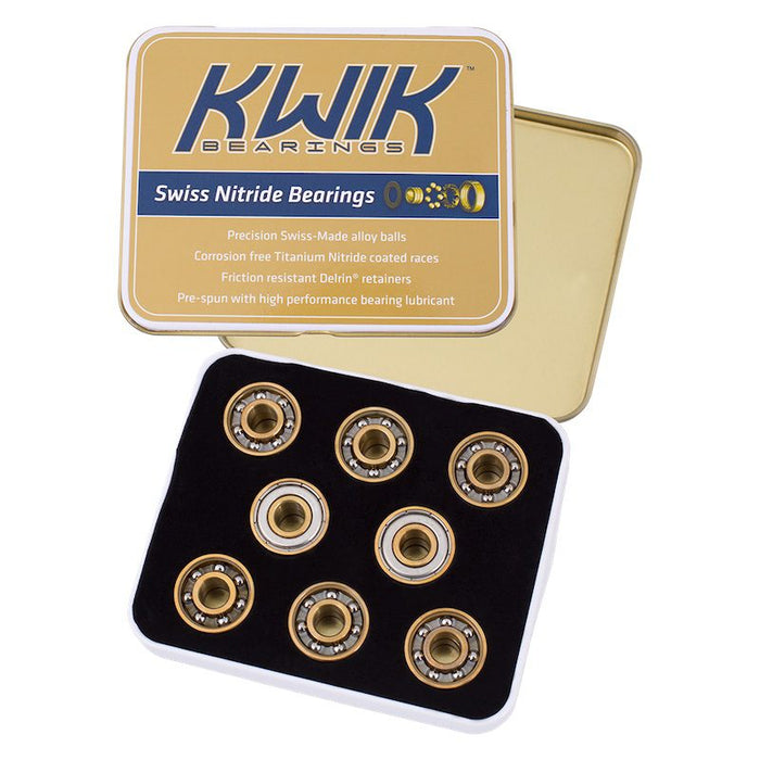 Kwik Swiss Nitride Skate Bearings