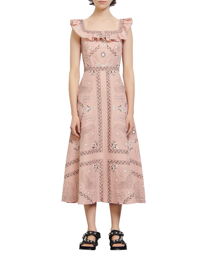 Linen Midi Dress