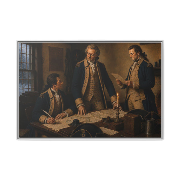 60" x 40" (Horizontal) / White / 1.25"
