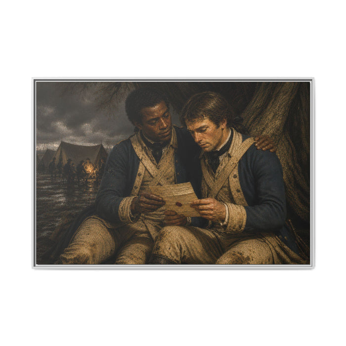 60" x 40" (Horizontal) / White / 1.25"