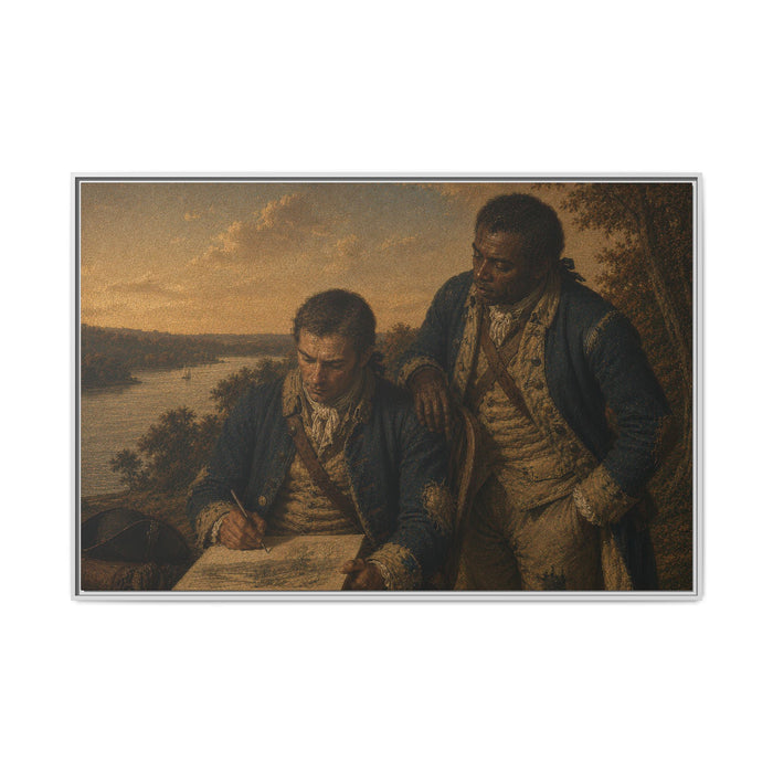60" x 40" (Horizontal) / White / 1.25"
