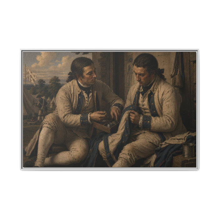 60" x 40" (Horizontal) / White / 1.25"
