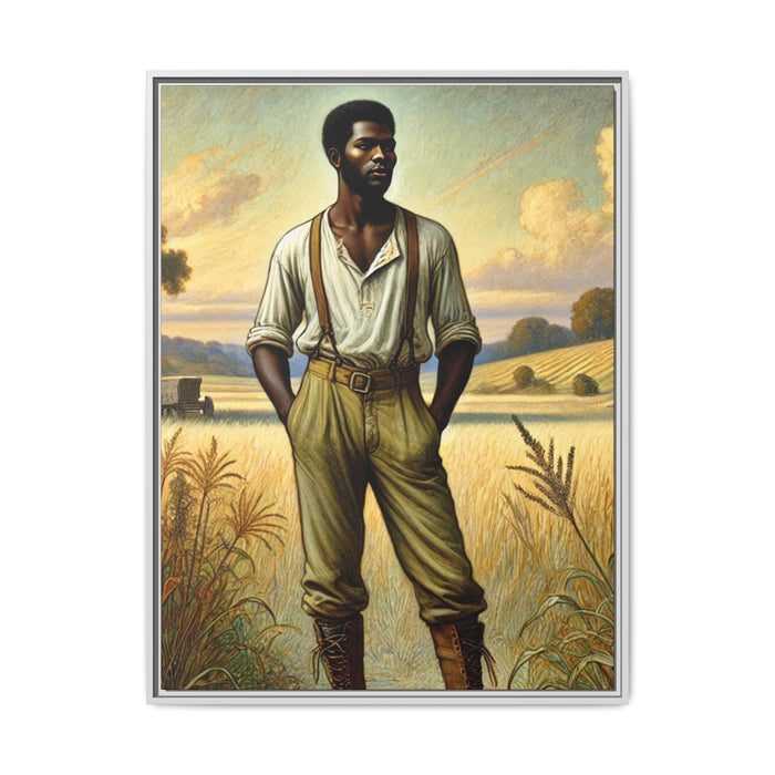 30" x 40" (Vertical) / White / 1.25"