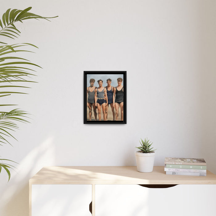 nager 018 | Framed Vintage Photo - Matte Canvas