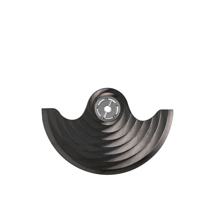 NH Movement Rotor: Circular Cote de Geneve Black Finish