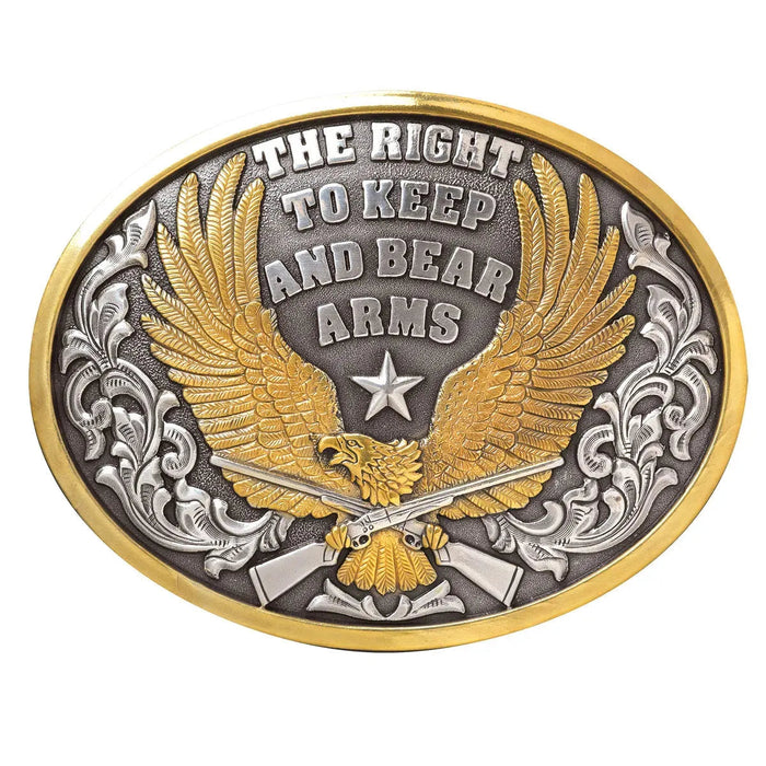 Nocona Right To Bear Arms - Belt Buckle - Hatcountry