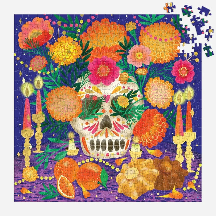 Ofrenda Del Dia De Muertos 500 Piece Foil Puzzle