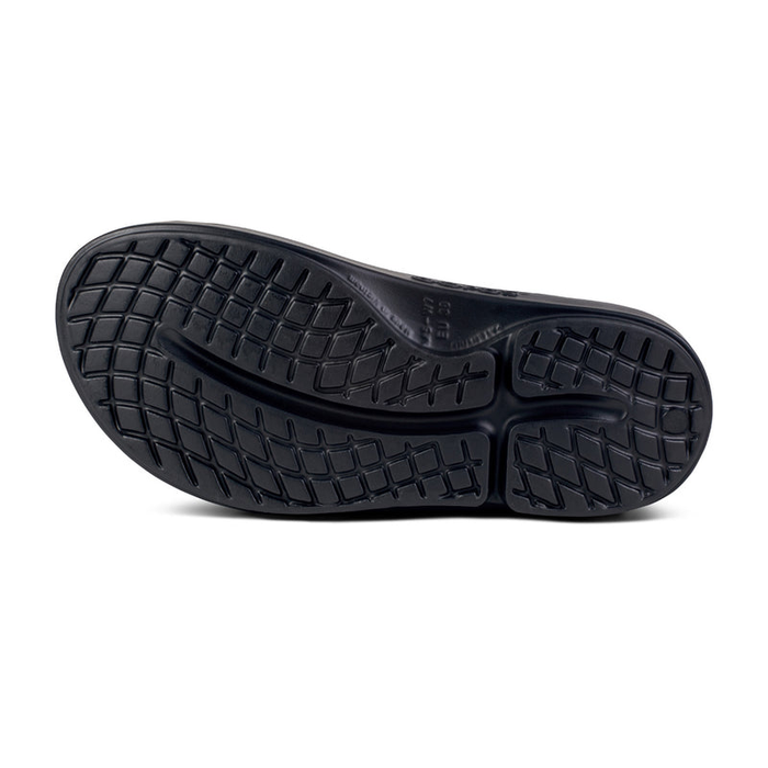 OOFOS Women's OOahh Luxe Slide - Midnight Spectre
