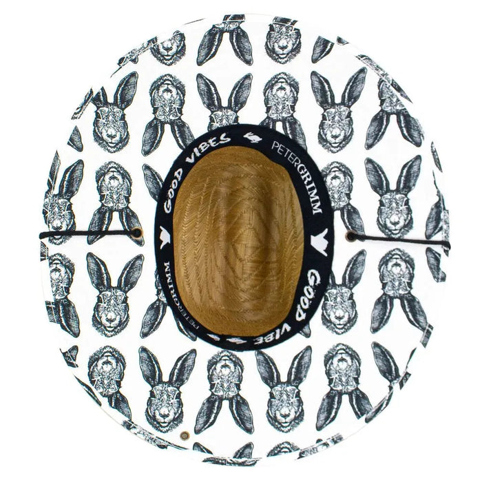 Peter Grimm Rabbit - Rye Straw Lifeguard Hat - Hatcountry