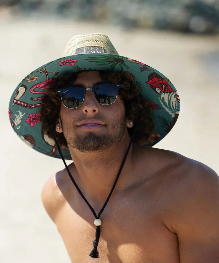 Peter Grimm Waikiki - Rye Straw Lifeguard Hat - Hatcountry