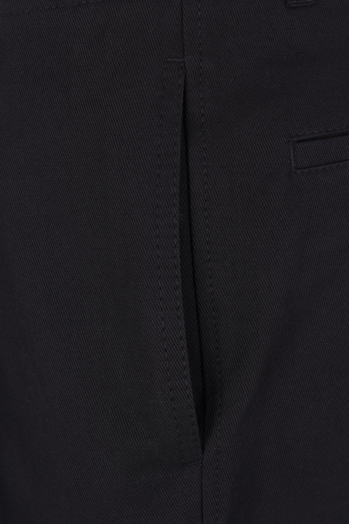 relaxed chino trousers in twill