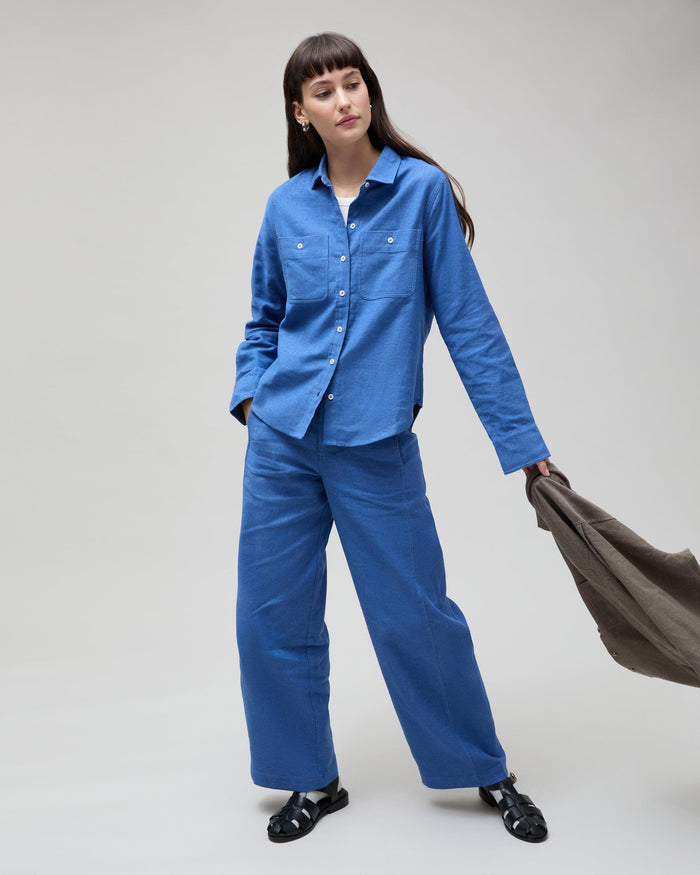 Richer Poorer - Roma Work Pant - True Blue -
