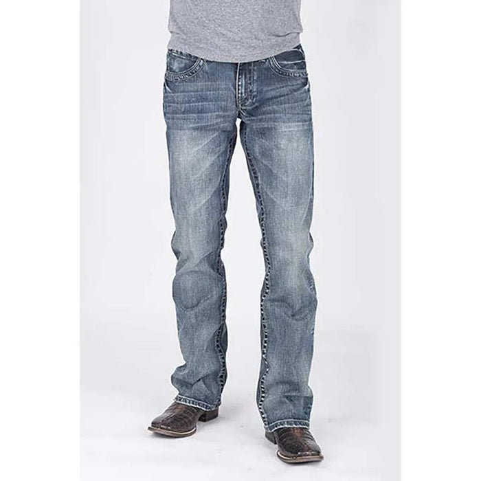 Tin Haul Guy's Jean (Medium Wash) - Men's Bootcut Jeans - Hatcountry