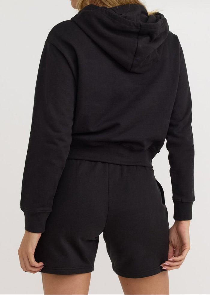 Organic Basics - Weekend Longline Shorts - Black -