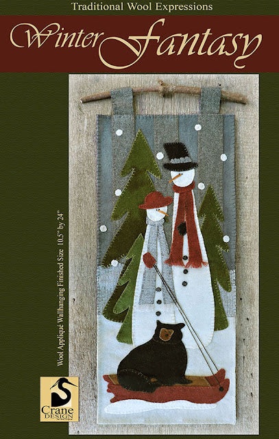 Winter Fantasy Appliqued