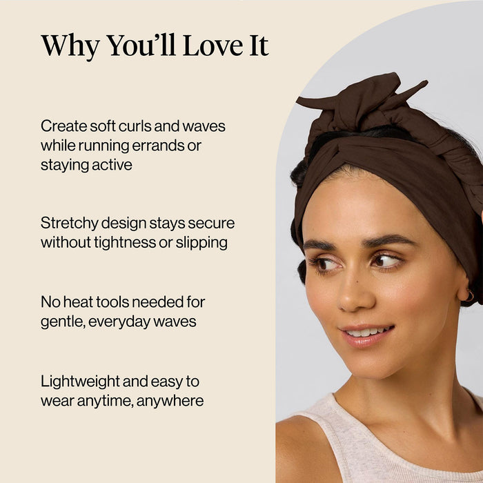2-in-1 Wearable Heatless Curling Headband — Style Beautiful Curls on the Go