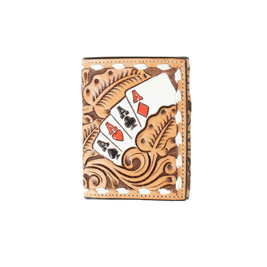 3D Ace High - Men's Trifold Wallet - Hatcountry