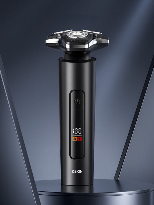 3D Rotary Electric Shaver with LED Display