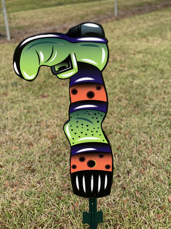Wooden Halloween Sign