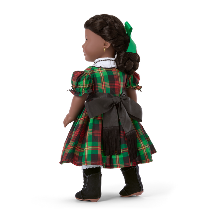 Addy’s™ Tartan Plaid Dress for 18-inch Dolls (Historical Characters)
