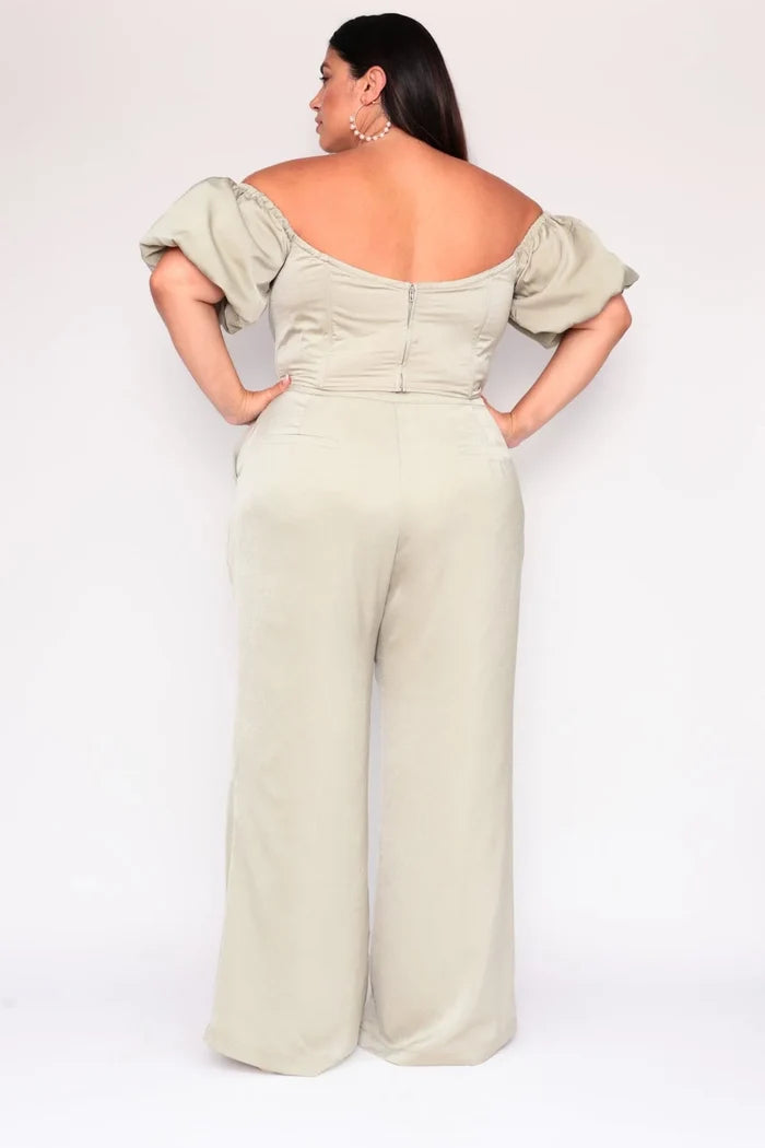 Alaia Elegant Satin Dress Pants
