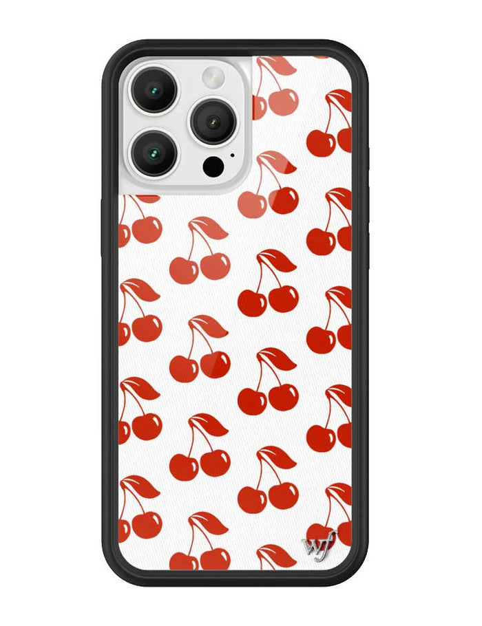 Wildflower iPhone case 16 Pro Max American Cherries Red Cute