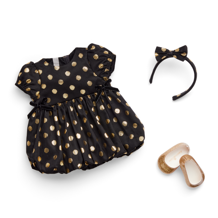 American Girl® x J.Crew Bubble-Skirt Party Outfit for Bitty Baby® Dolls