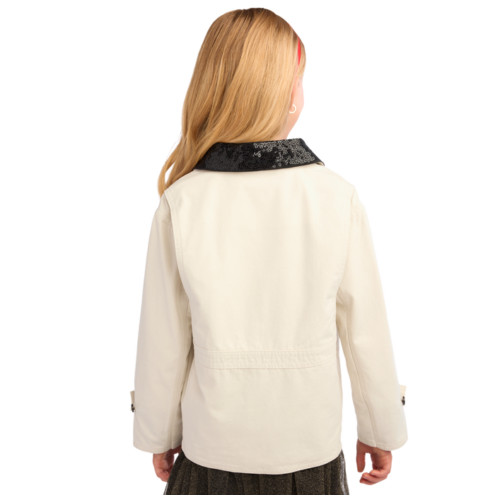 American Girl® x J.Crew Embellished Barn Jacket™ for Girls