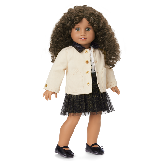 American Girl® x J.Crew Embellished Barn Jacket & Tulle Skirt Bundle for 18-inch Dolls