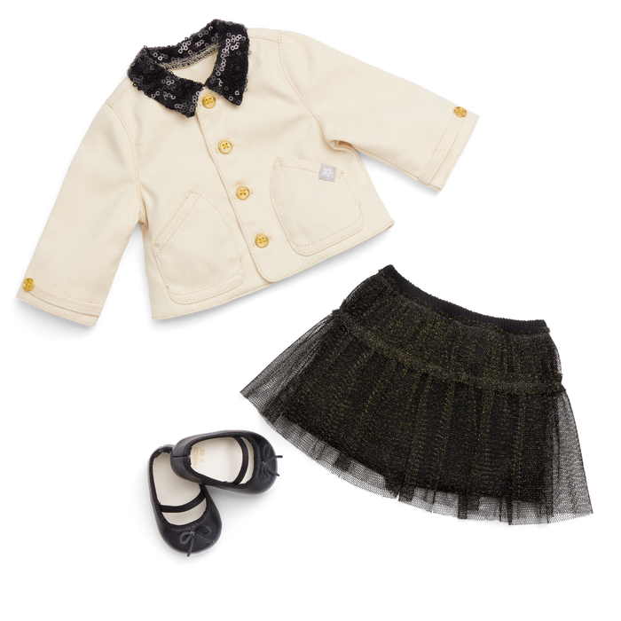 American Girl® x J.Crew Embellished Barn Jacket & Tulle Skirt Bundle for 18-inch Dolls