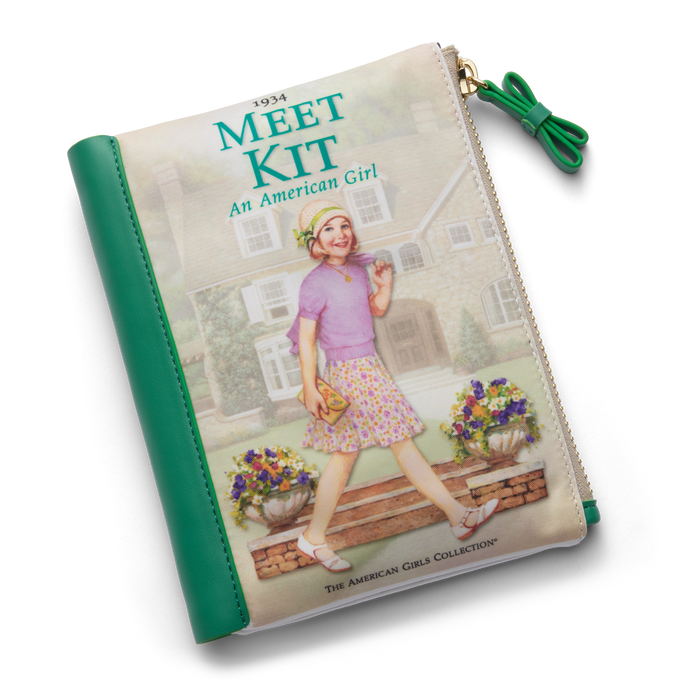 American Girl® x Stoney Clover Lane™ Flat Pouch (Kit™ Book Print)