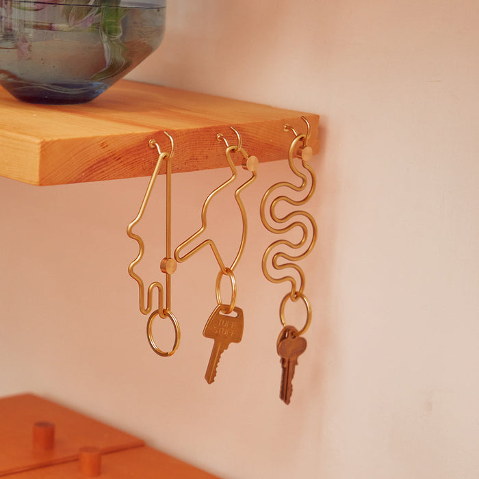 Areaware - Animal Key Ring - Snake -
