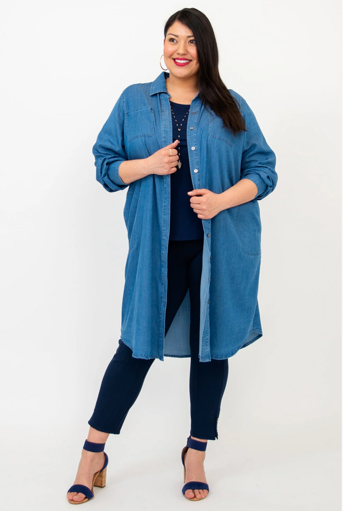 Anka Tencel Denim Duster