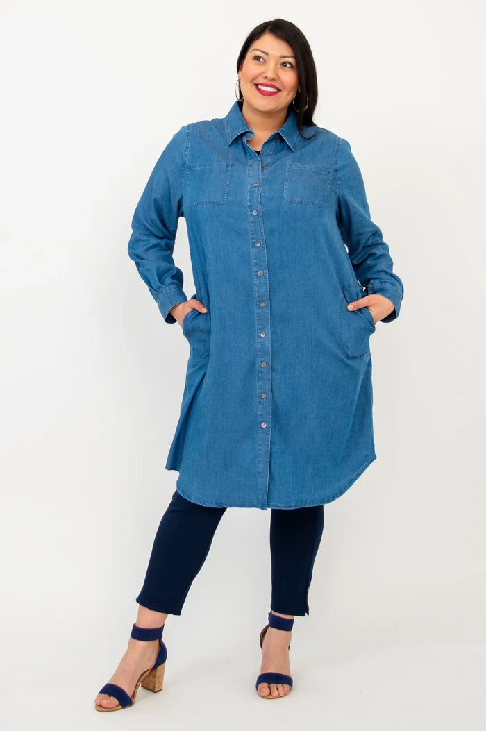 Anka Tencel Denim Duster