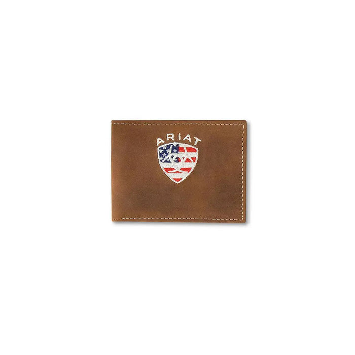 Ariat American Flag - Mens Trifold Wallet - Hatcountry