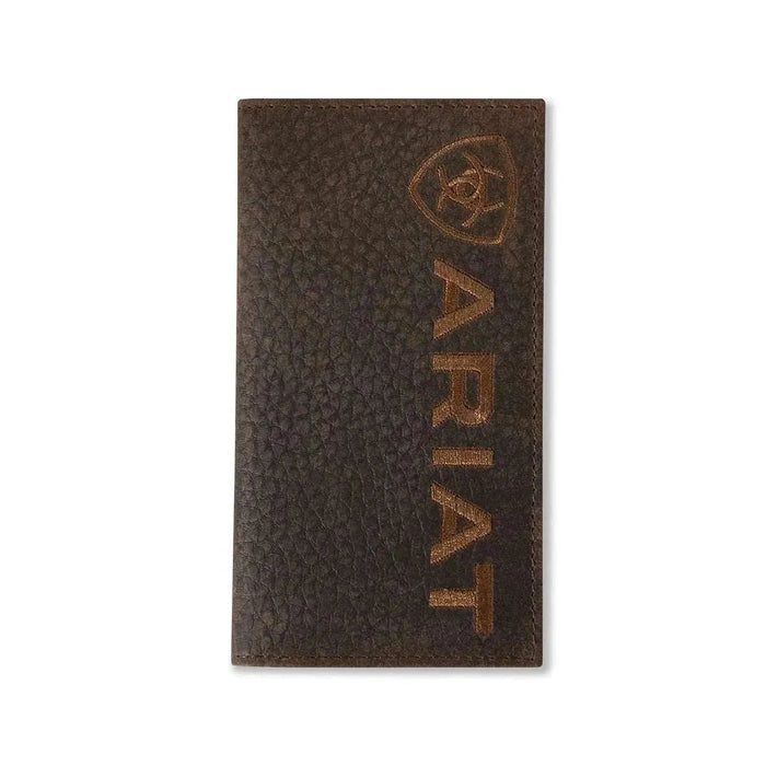 Ariat Brown Bull Hide - Men's Rodeo Wallet - Hatcountry