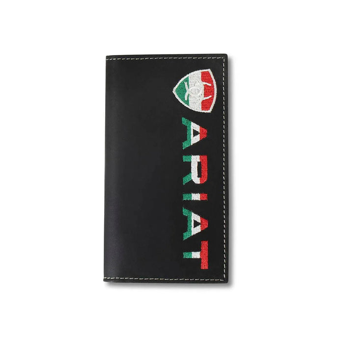 Ariat Mexican Flag Colored Letters - Mens Rodeo Wallet - Hatcountry