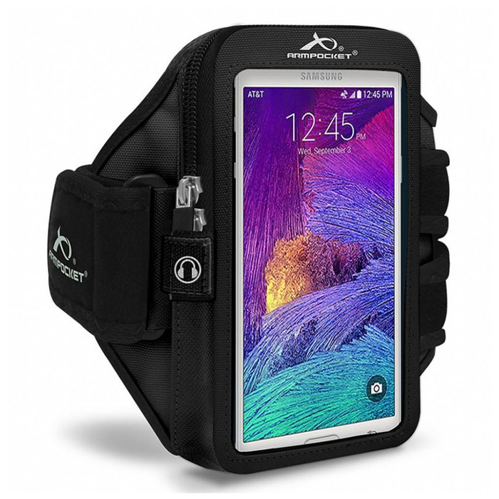 Armpocket Mega i-40 Phone Running Case for iPhone 15/ 15 Pro/14/14 Pro/13/13 Pro/12/12 Pro, Galaxy S23/S23+/A54/S22+/S21/S20 & More