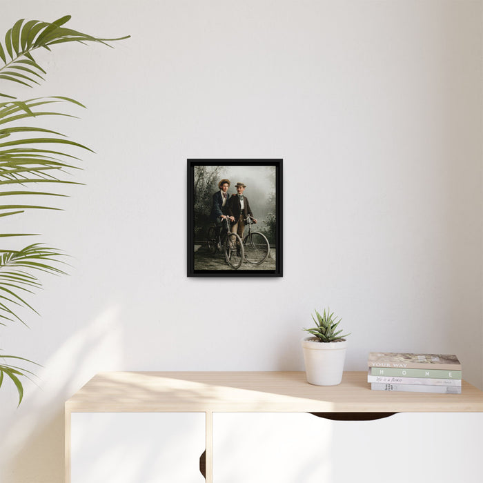 athlétisme 018 | Framed Vintage Photo - Matte Canvas